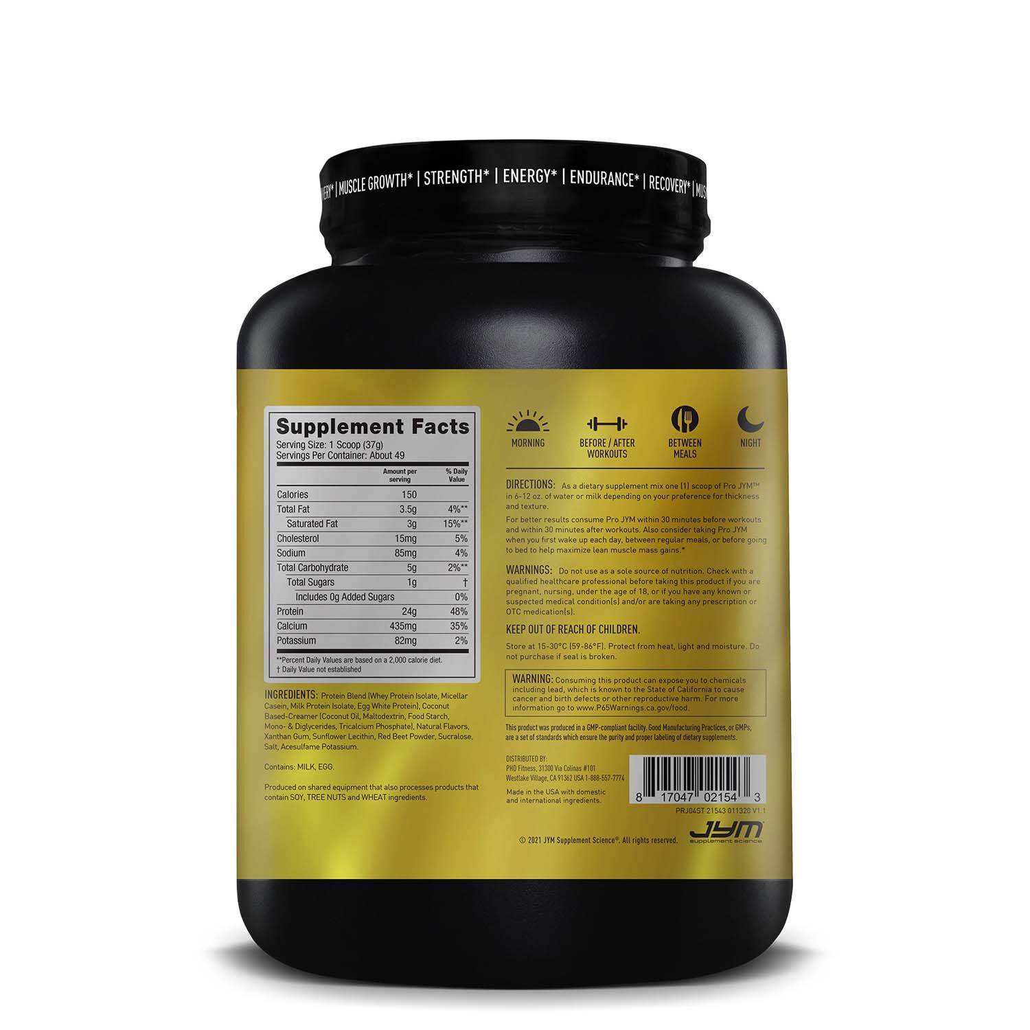 533878 Jym® Buy Pro Jym UltraPremium Protein Powder Strawberry Milk